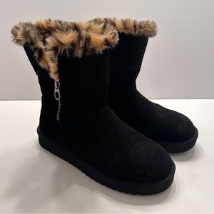 Koolaburra by Ugg Women's Aribel Short Cheetah Fashion Boot